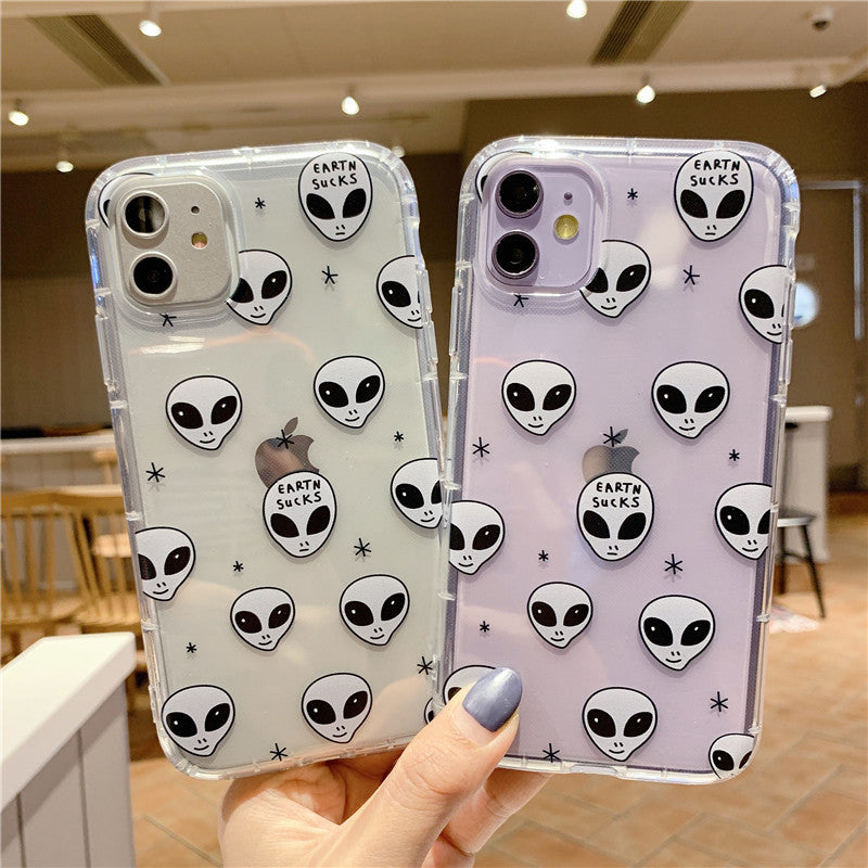 Cartoon alien phone case Cartoon alien phone case